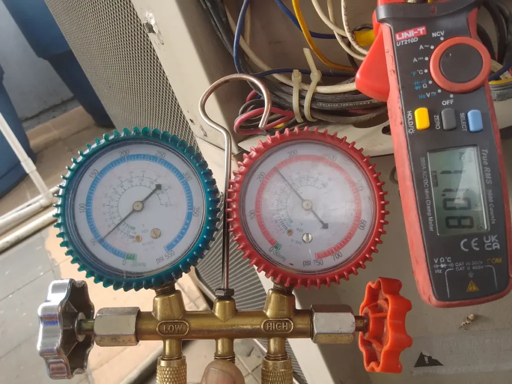 pinza amperimétrica